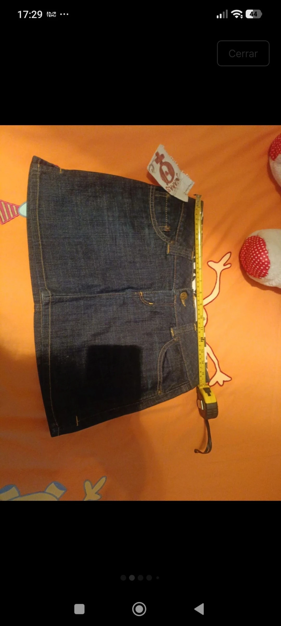 Nanas Denim Miniskirt – photo 2